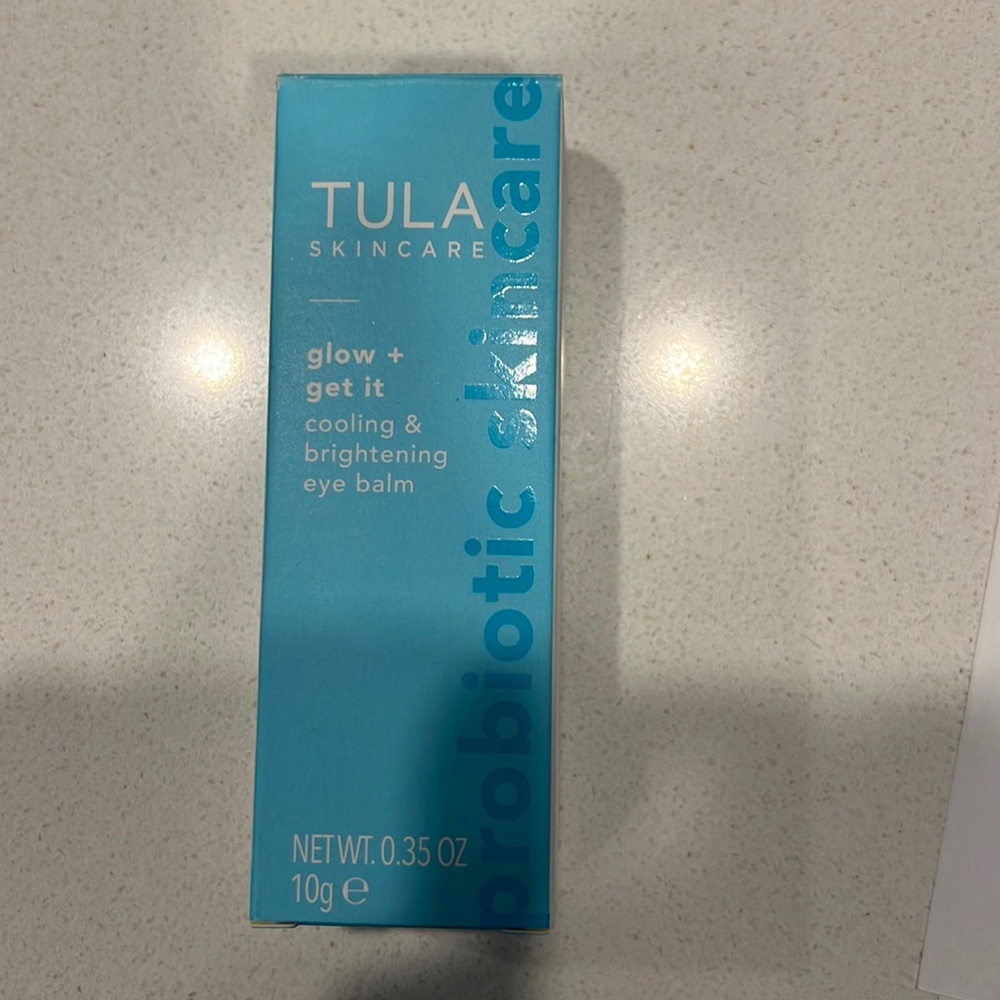 Tula, glow + get it cooling and brightening eye balm, .35 oz/ 10g